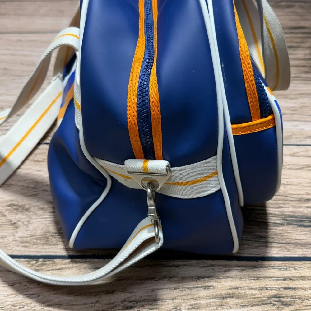 Idawen Tennis Paddle Bag Men Large Blue Orange Limited Edition Duffel Spain